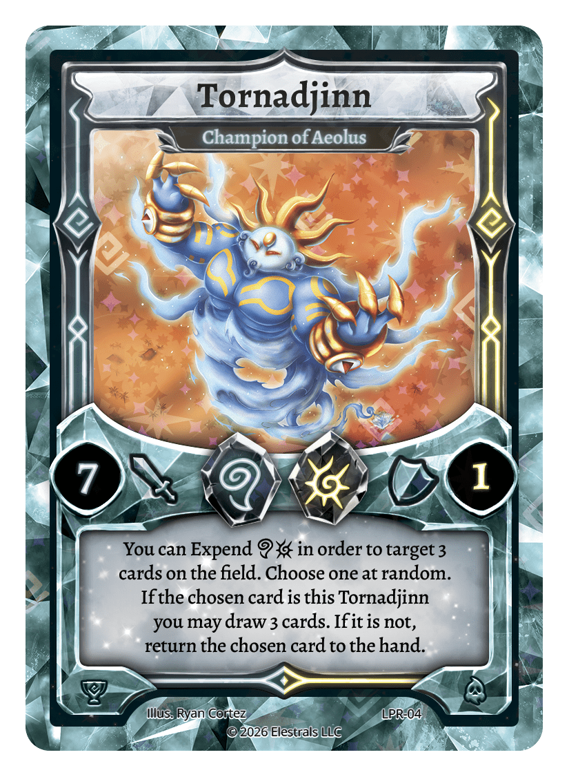 Tornadjinn - Champion of Aeolus - LPR-04